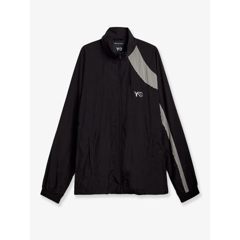 Nylon Jacket Water-Repellent Black