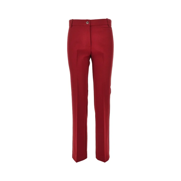 Viscose-blend crรชpe pants Woman 38