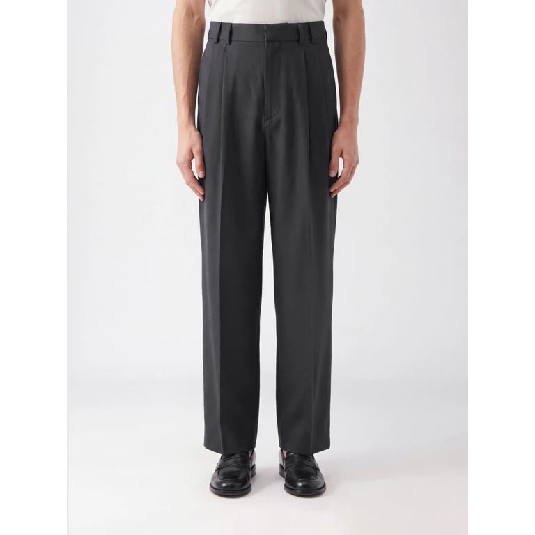 Pantalon tailleur Studio Nicholson Line en noir