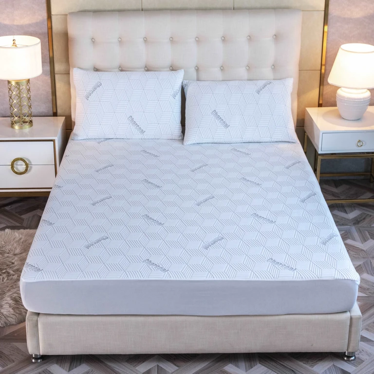 Bamboo Charcoal Infused Waterproof Mattress Pad