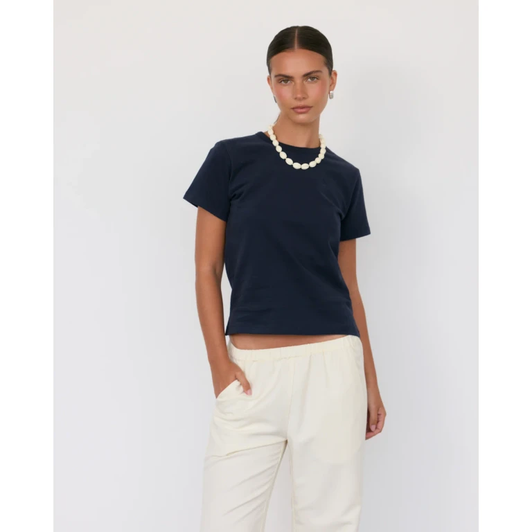 Reese Tee - Navy Blue