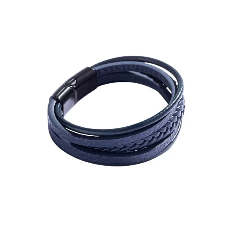 Timeless leather Bracciale da uomo MCGB5037 - Length: 19 cm