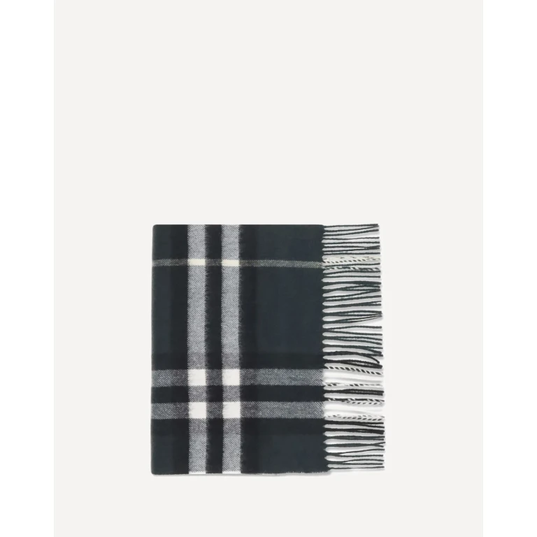 Cashmere Check Scarf Male UNI
