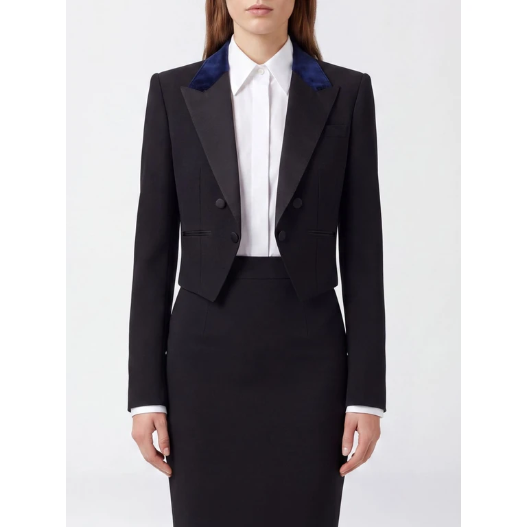 Sharp Spencer jas in zwart