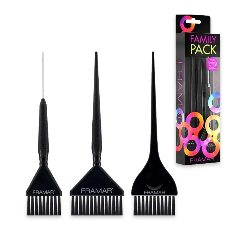 color brush family pack nero 3pz