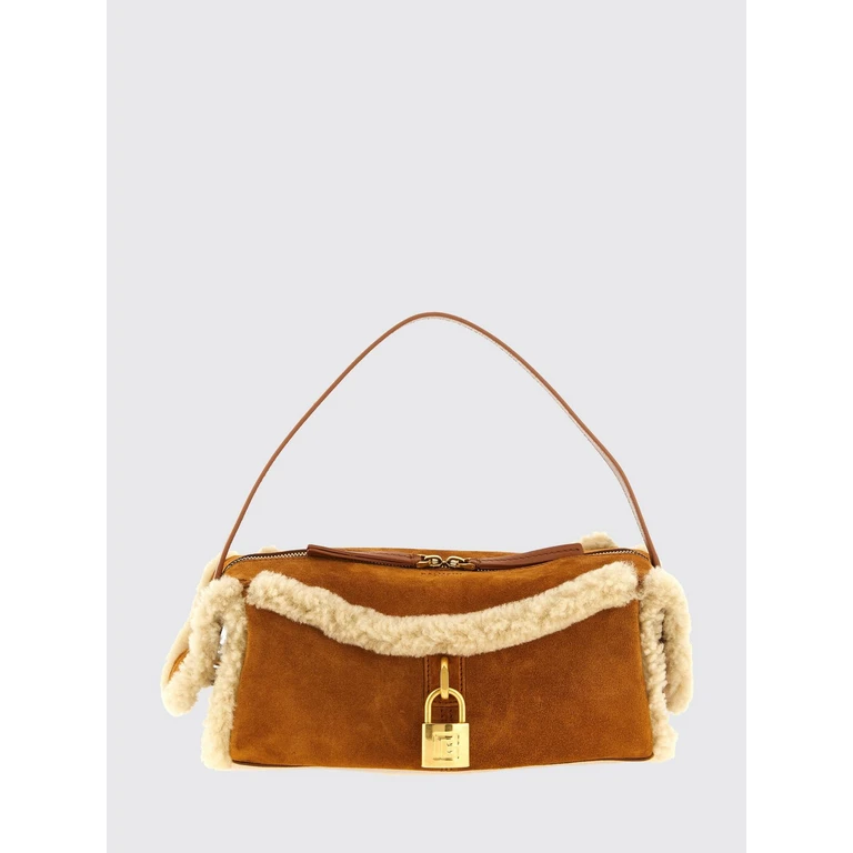 Bolso bandolera Balmain Marrón