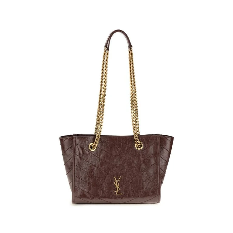 Bolsa de ombro Saint Laurent Niki — Marrom