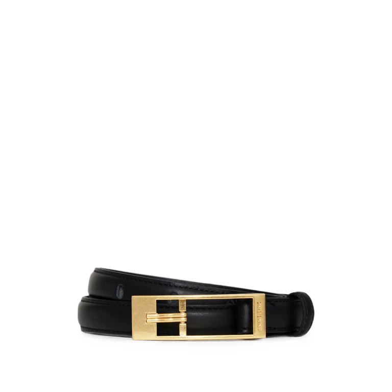 ELLY BELT SMOOTH LEATHER - BLACK