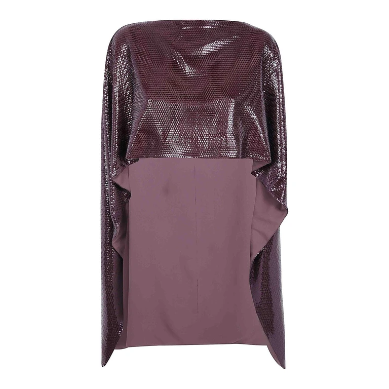 Alberta Ferretti Cape - Marron (330766460104)