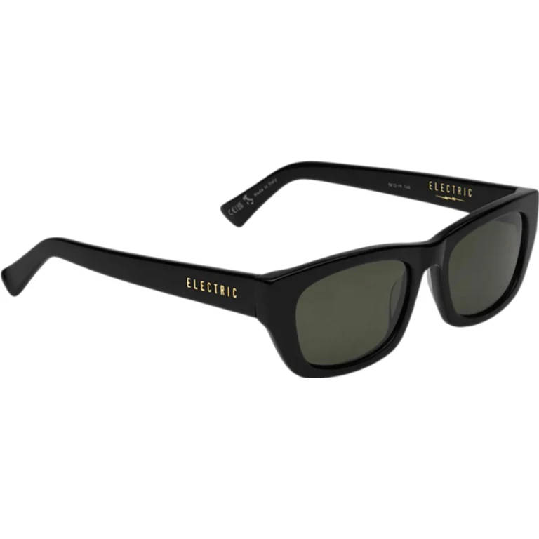 Catania Sunglasses - Gloss Black - Grey Polarized Lens