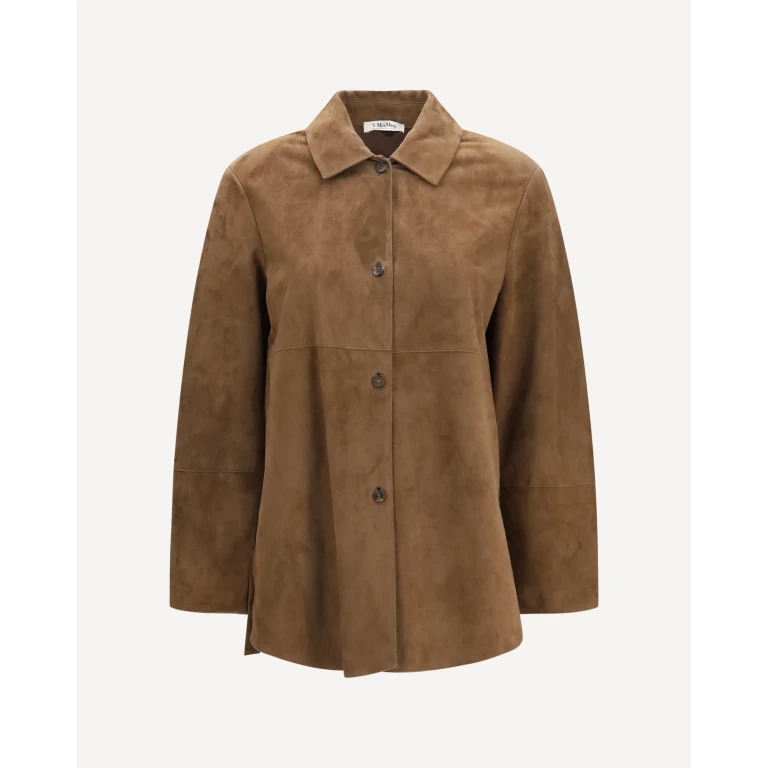 'S MAXMARA Gocce suede Jacket Female 44