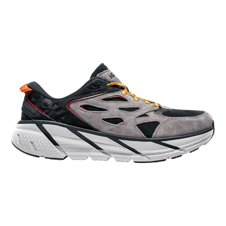 Clifton L Suede Men's Shoes Black/Lunar Rock