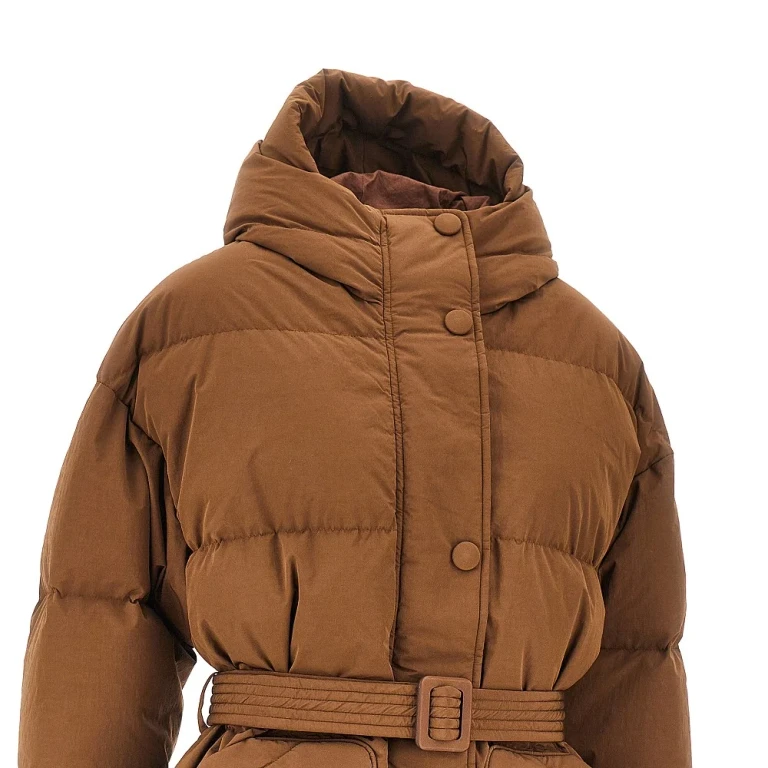 'Michlin' belted down jackete Woman XS