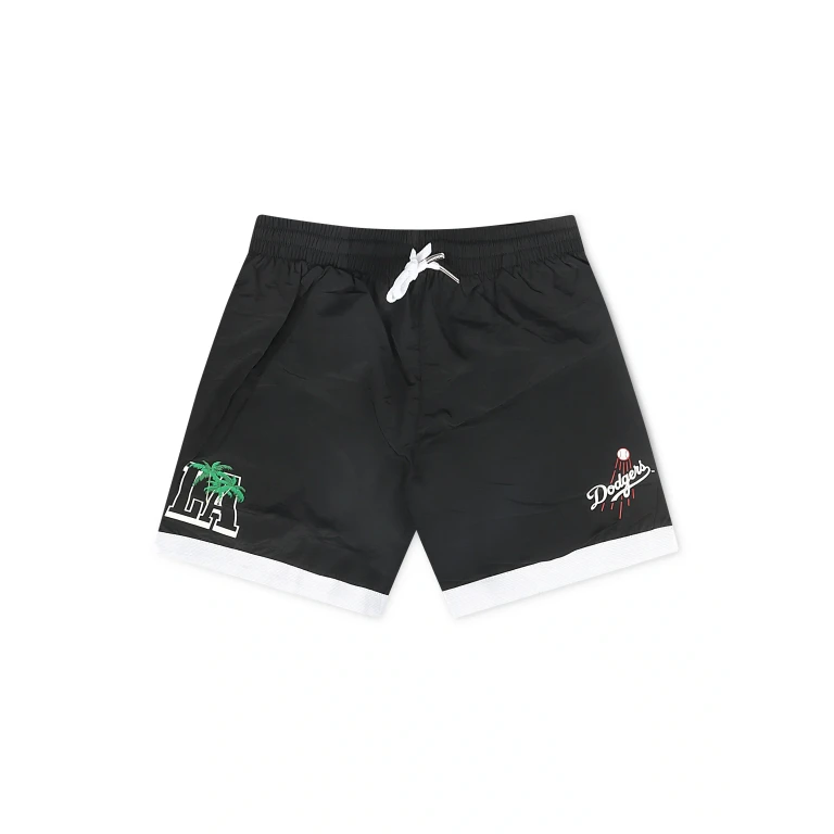 Dodgers In the City Nylon Shorts - Black