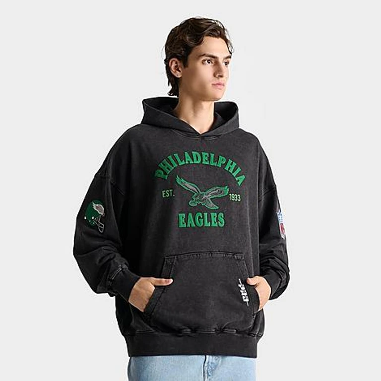 Philadelphia Eagles NFL First Team Fleece Pullover Hoodie