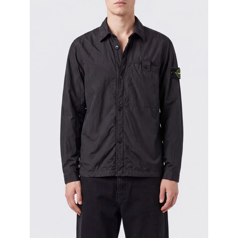 Crinkle Reps NY Recycled Nylon Logo Shirt Jacket (Q100022S0A23V0029)