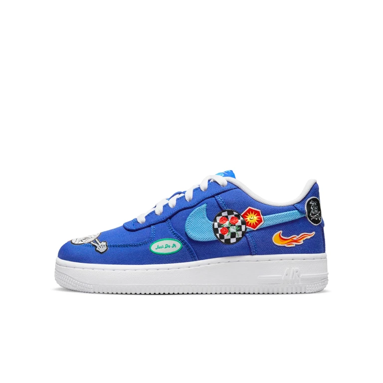 Grade School Air Force 1 Low '07 Prm 'Los Angeles Patched Up Gs' Sneakers