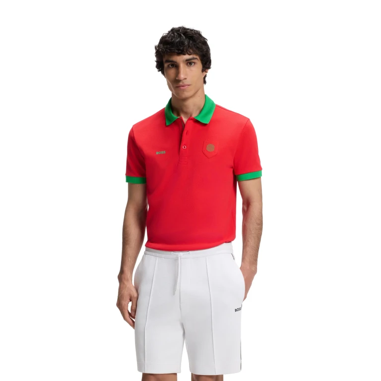 Boss Green Morocco Polo - Red