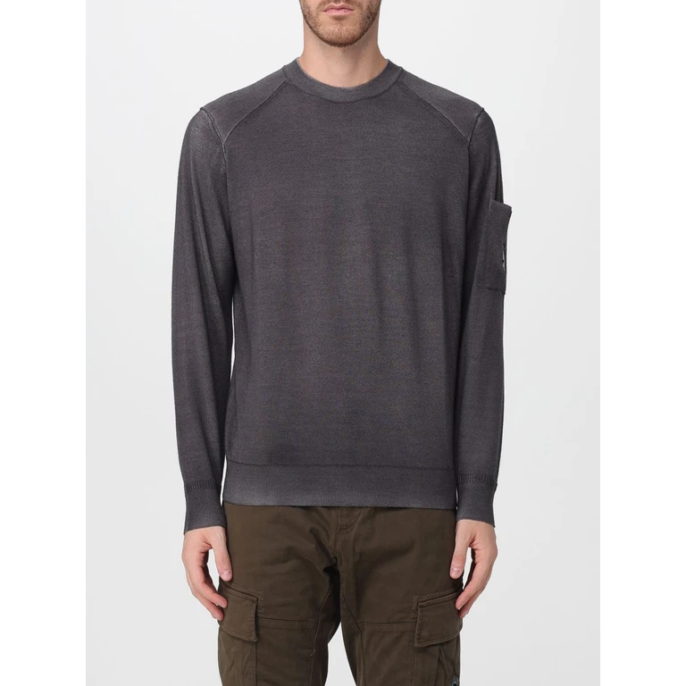 C. P. COMPANY Sweater Men color Black (21CMKN046A003247SR90)