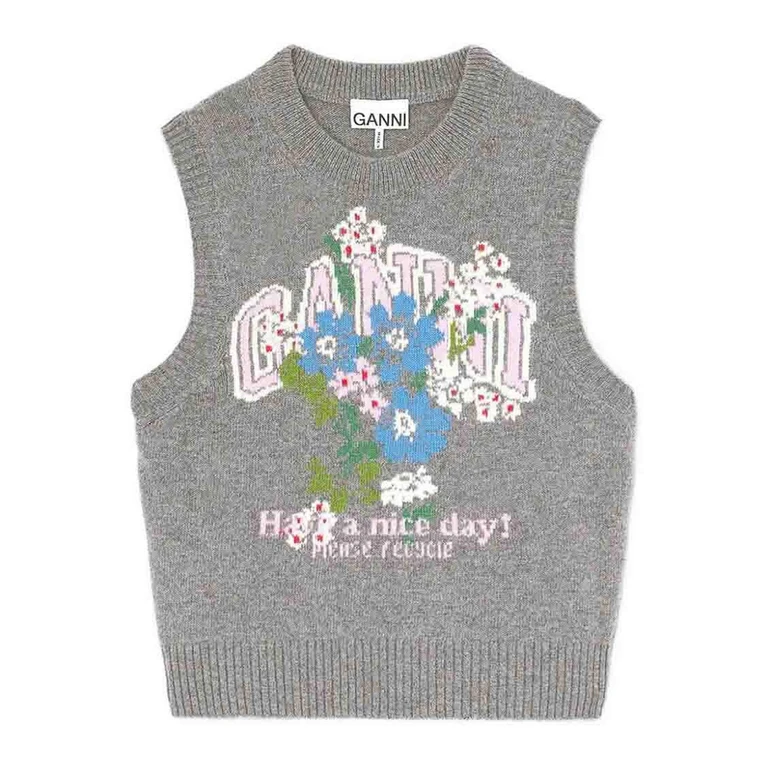 Gilet en tricot Ganni