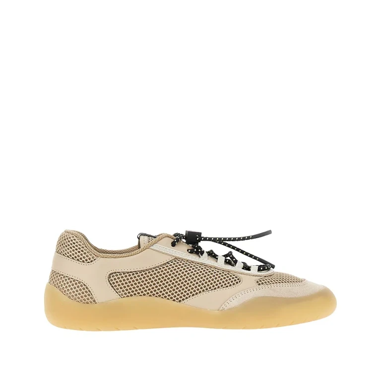 'Speedrock' mesh and leather sneakers Woman 36