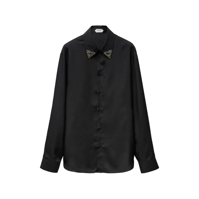 Silk-poplin Regular Shirt