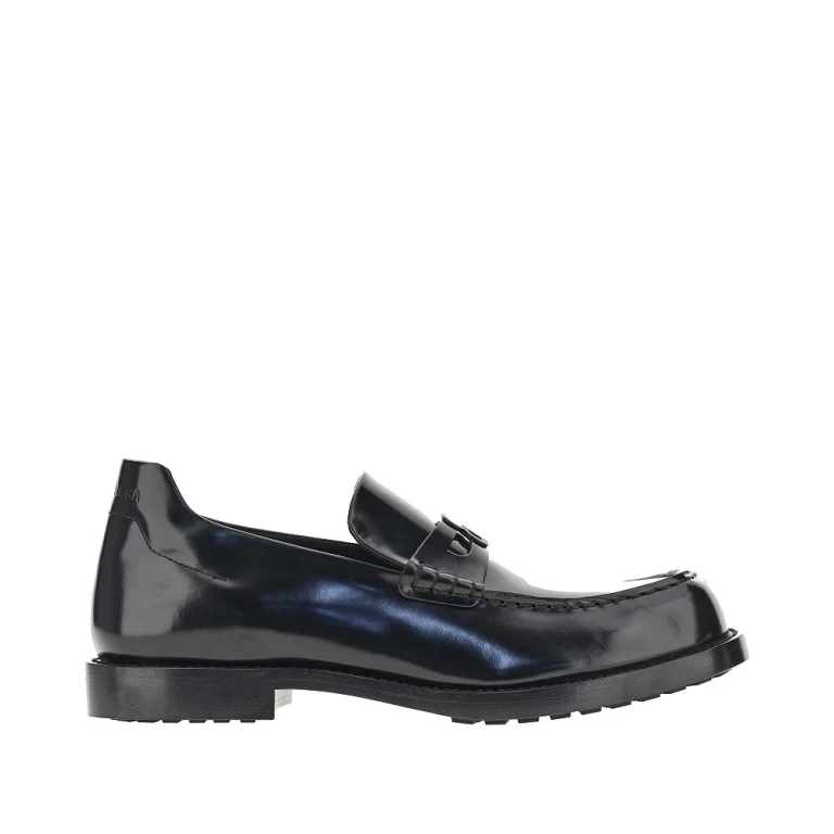 Spazzolato leather Comfy loafers Man 40