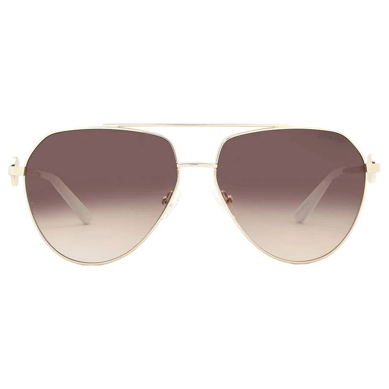 Brown Gradient Pilot Ladies Sunglasses GF6140 32F 62