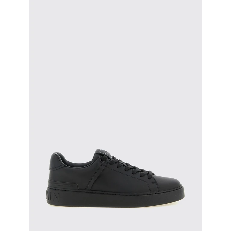 B-Court Bicolour Smooth Calf Leather Trainers (HM1VI288LVTR0PA)