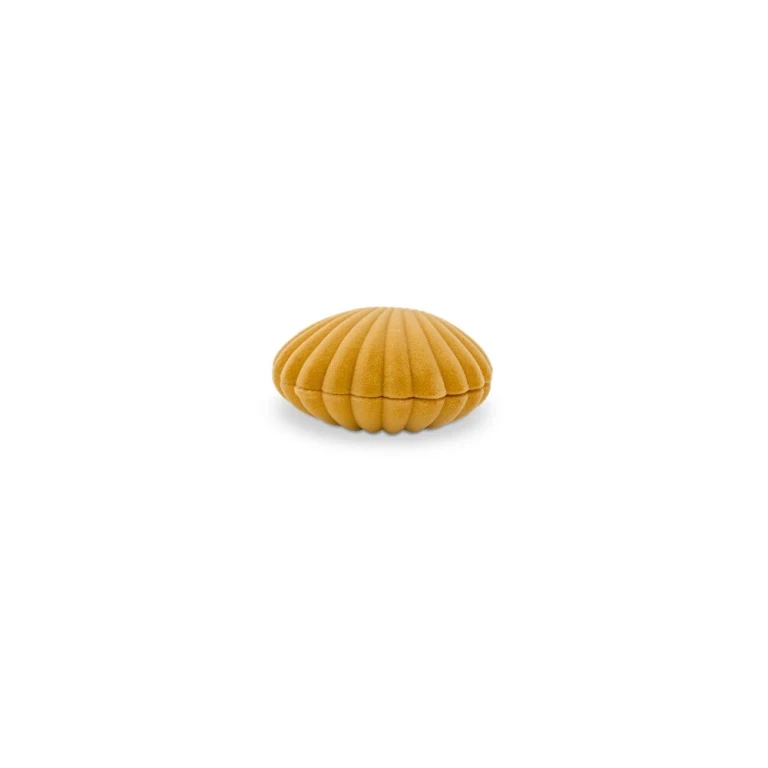 Suede Leather Gift Box Clam Kdet17