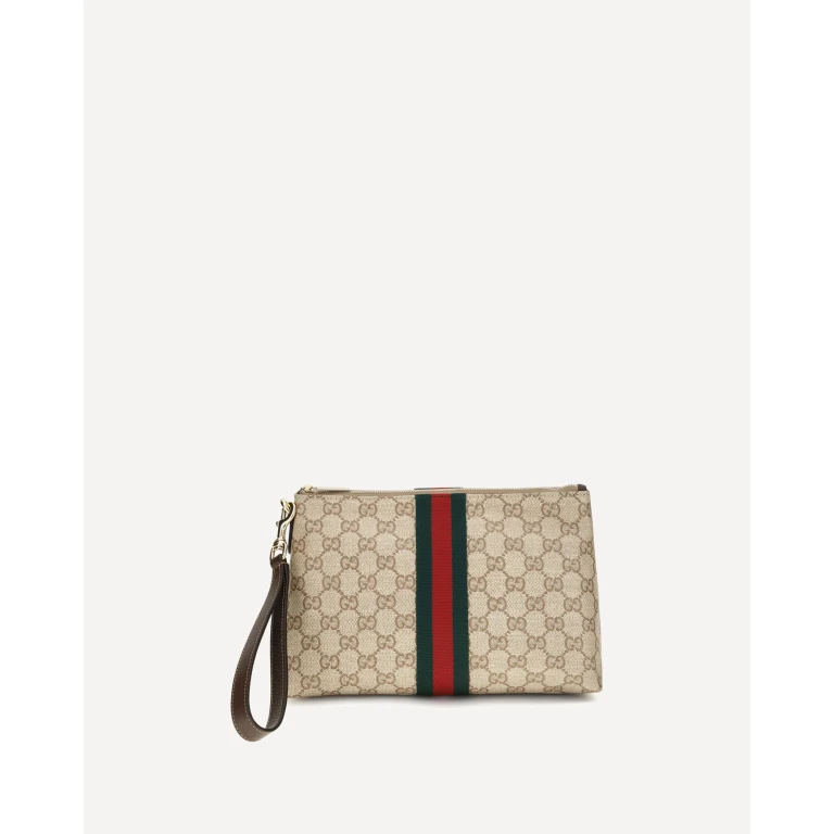 Small GG Web Pouch Male UNI