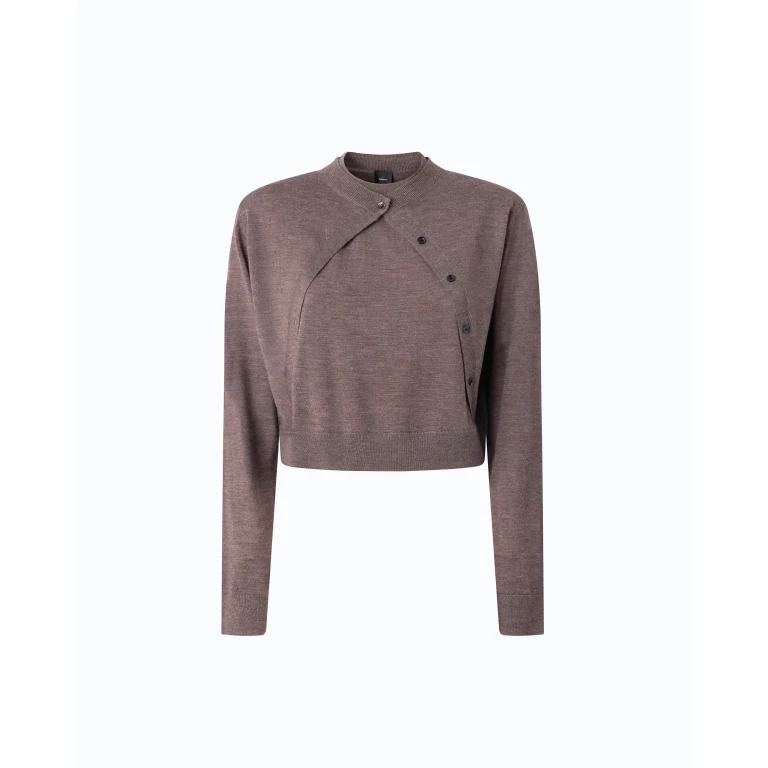 Pull sans manches avec cardigan intégré - XS