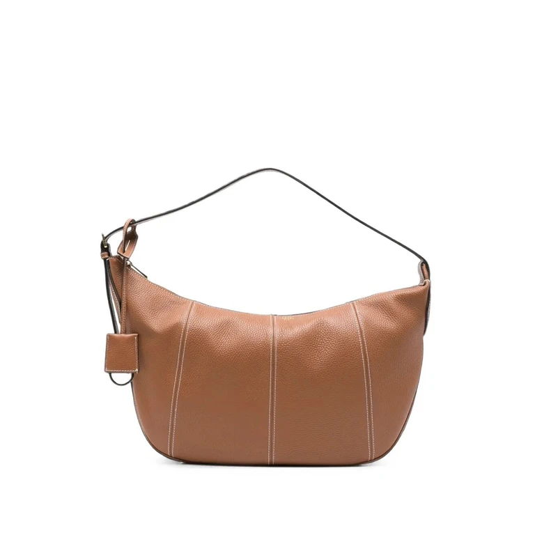 Shoulder Bag Large Zip Hobo "Victoire Large"