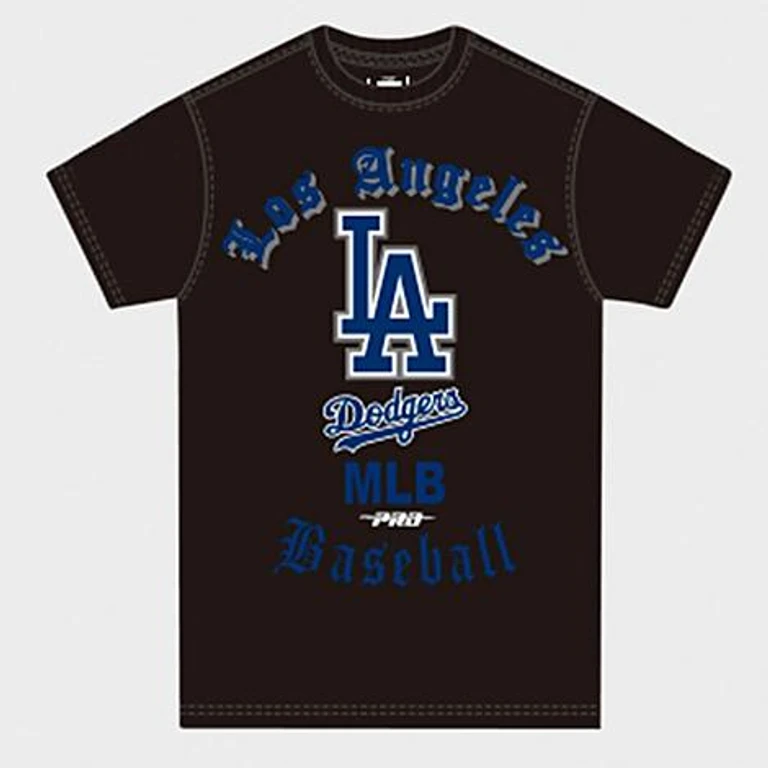Los Angeles Dodgers MLB Old English T-shirt in zwart
