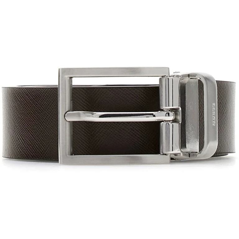 da uomo reversible belt BMBCLOP5135-COF - Belt length: 105 cm