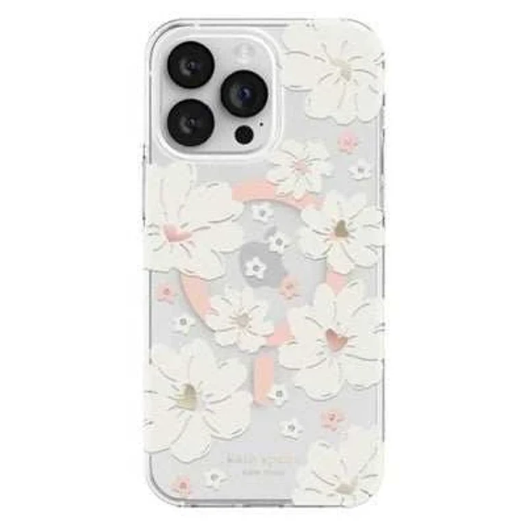 New York Protective Hardshell Case Compatible with Magsafe for Apple Iphone 14 Pro - Classic Peony [Ksiph-235-Cflcc]