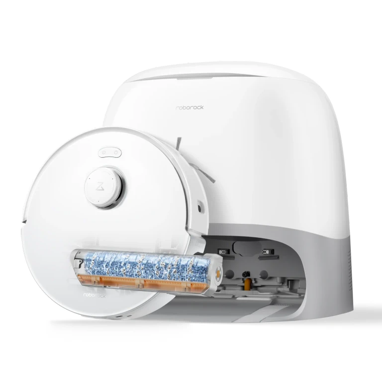 Roborock Qrevo Curv 2 Flow Roller Mop Robot Vacuum With Multifunctional Dock