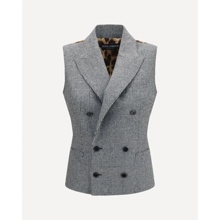 Prince of wales double breasted Vest Female 42