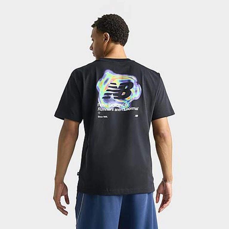 Men's Heat Map Motion T-Shirt in Black Size: Small