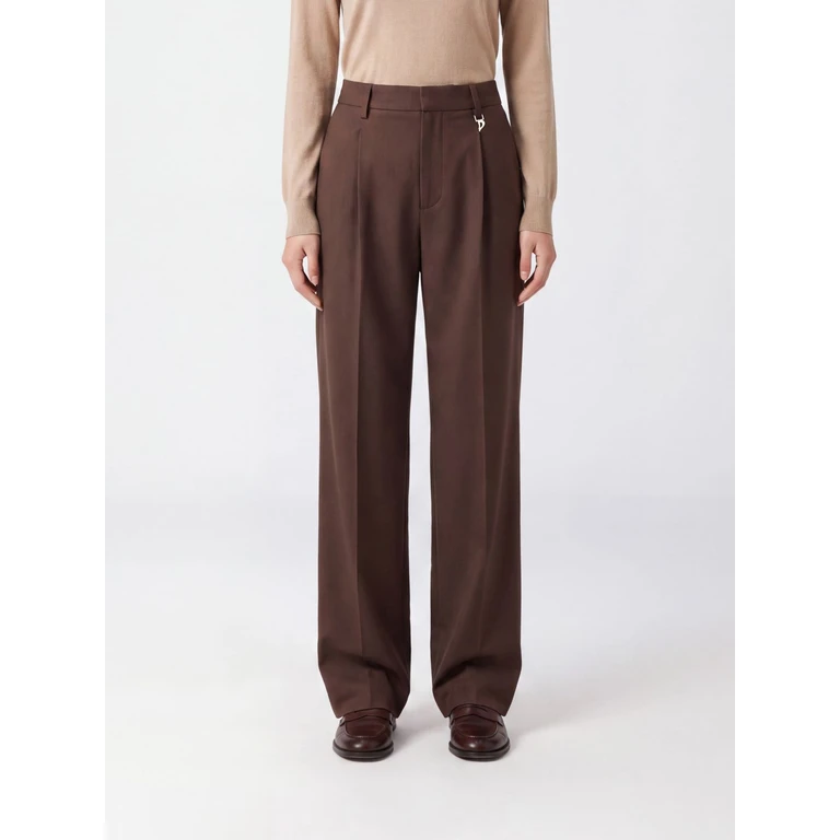 DONDUP Pants Woman color Brown (DP840SWS0115DXXXW737)