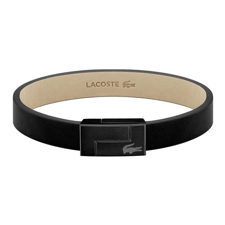 Traveler Black Leather Bracciale 2040073