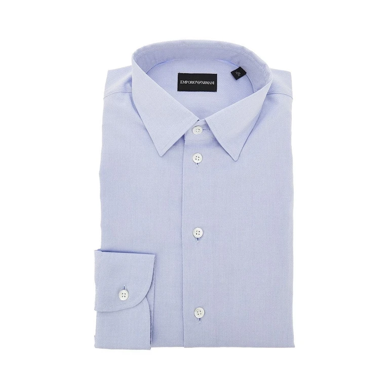 Micro-textured cotton shirt Man 39