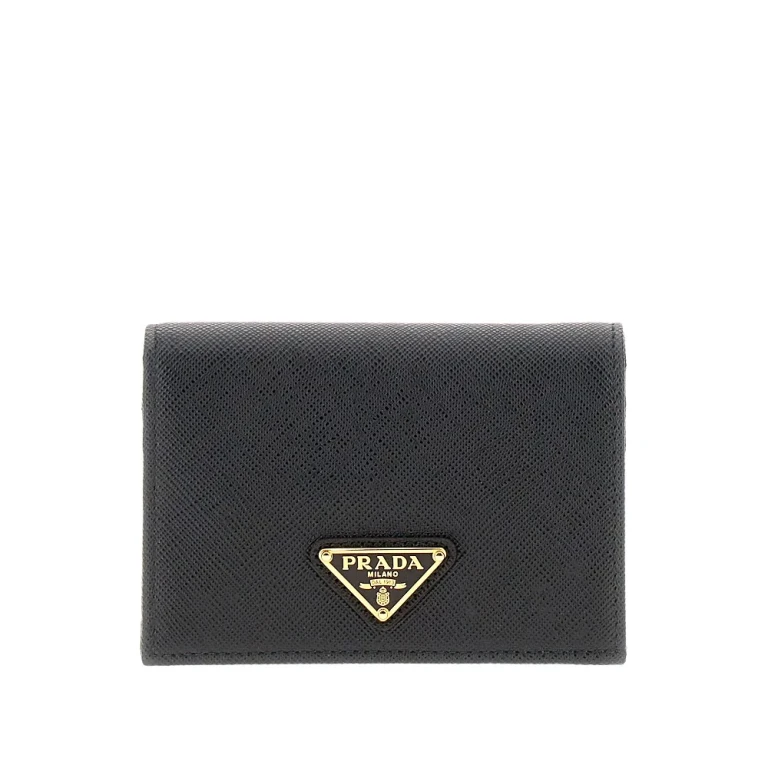 Saffiano leather small wallet Woman One Size