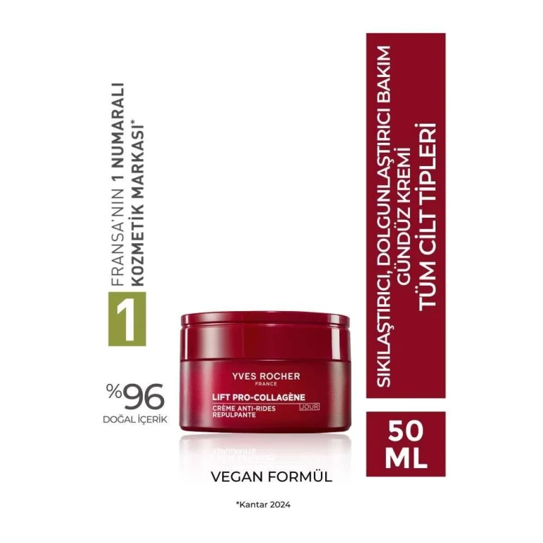 Anti-Aging Day Cream with Collagen & Hyaluronic Acid - Firming, Hydrating Face Cream for Women & Men