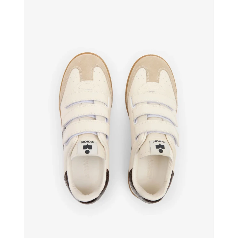 Baskets Beth - Femme - Craie / Moka - Taille35 - Isabel Marant
