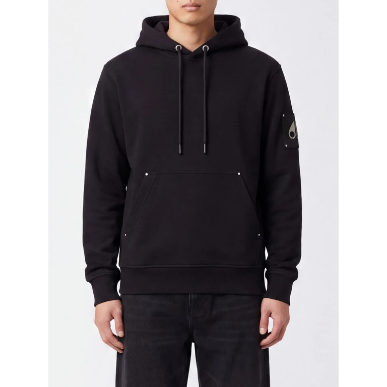 Sweat à capuche Moose Knuckles noir
