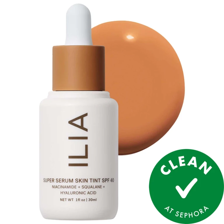 Super Serum Skin Tint SPF 40: Hydrating Skincare Foundation with Light Dewy Coverage & Mineral Sunscreen - Vegan & Cruelty-Free