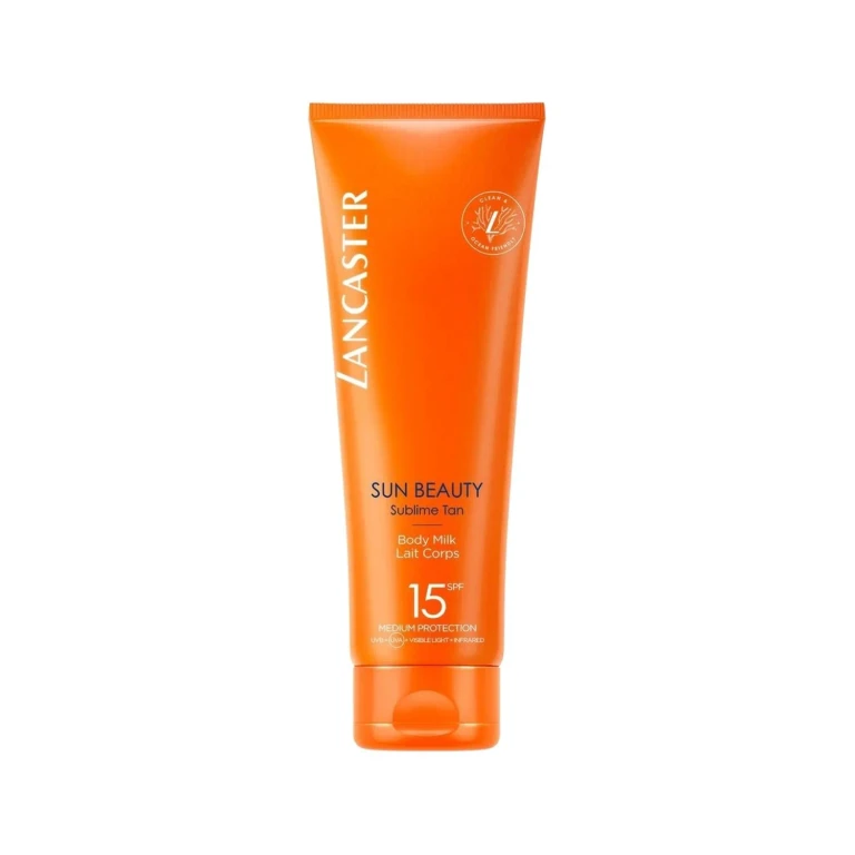 Sun Beauty Body Milk Spf15 - Moisturizing Sunscreen Lotion with SPF 15 Sun Protection