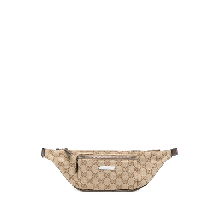 Gucci GG Supreme Web-stripe Belt Bag