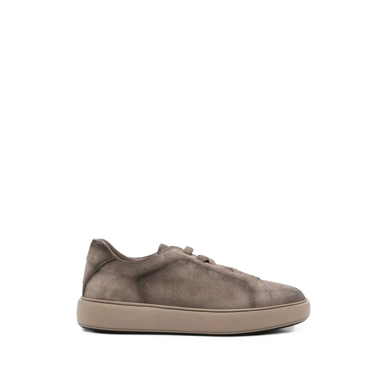Trainers Leather Red "Slouch"